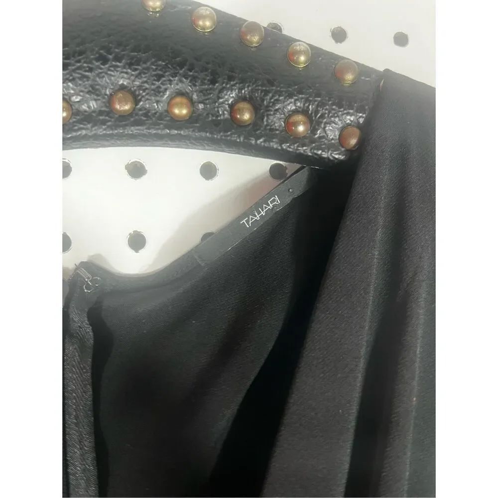 Tahari black cocktail dress size xs - Picture 5 of 6